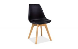 Jedálenská stolička FINES SA04 -čierna