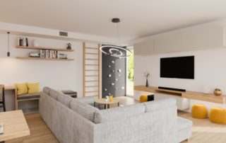 Nábytok do obývacej izby na mieru