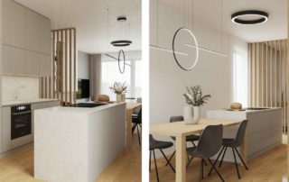 New Design | Výroba kuchynskej linky na mieru na základe vizuálov od interiérového dizajnéra
